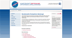 Desktop Screenshot of kompetenznetz-ou.de
